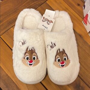 Disney Chip 'n' Dale Women’s Plush Slippers